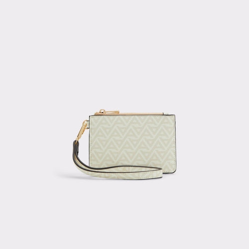 ALDO Ranaleraenx Bone White Cream Wallet Wristlet Card Holder