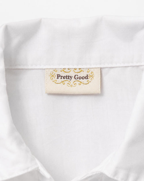 Pretty Good White Belted Utility Tunic Top Roll-Tab Sleeves D-Ring Pockets