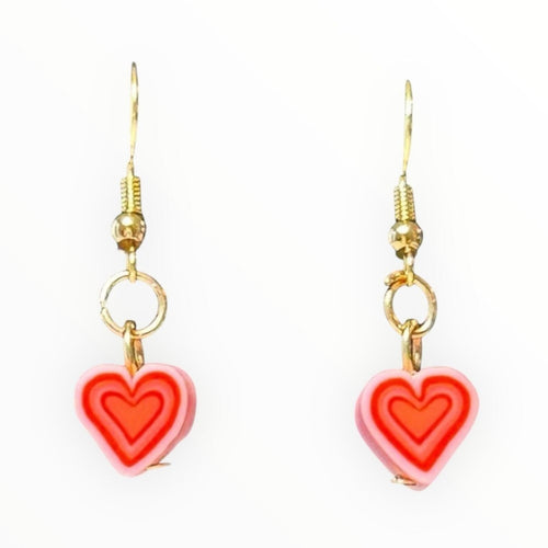 Colorful Heart Earrings