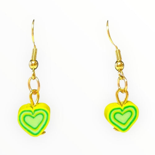Colorful Heart Earrings