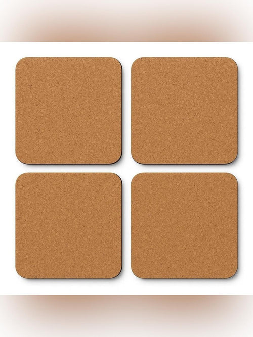Dior Christian Dior CD Custom Coaster Set Blue & Gold - 4 Glossy Coasters - Sable & Red
