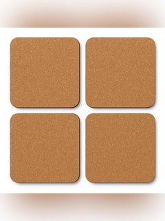 Dior Christian Dior CD Custom Coaster Set Blue & Gold - 4 Glossy Coasters - Sable & Red