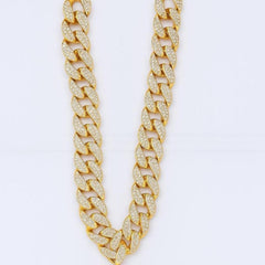 Gold Heart Necklace - Sable & Red