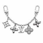 Louis Vuitton Spring Street Chain Bag Charm in Silver with Gold Accent - Sable & Red