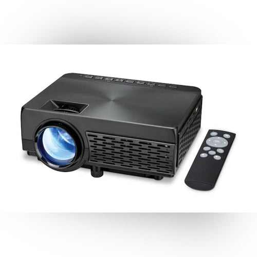 Memorex All In One Projector & Screen Kit Model MPJ302VP BRAND NEW UNOPENED BOX - Sable & Red