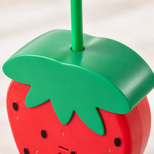 Strawberry Light Up LED Tumbler with Straw 16.2 oz - Sable & Red