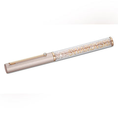 Swarovski Crystal Pen Black Ink Ballpoint Sparkling REAL Authentic Crystals - Sable & Red