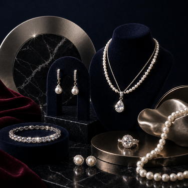 Pearl, Crystal & Sparkle Jewelry