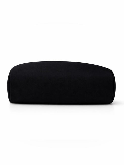 CHANEL Black & White Nylon Travel Pouch Beauty Cosmetic Bag Clutch Authentic