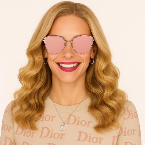Rose Gold Optimum Optical Sunglasses | Rosewood/Summer Of Love