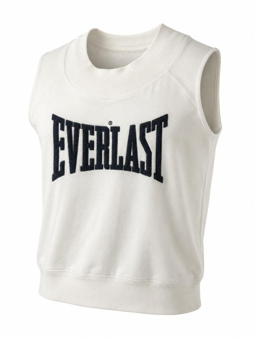 Vintage 90s EVERLAST Muscle Sweatshirt - Off White - Men’s Large