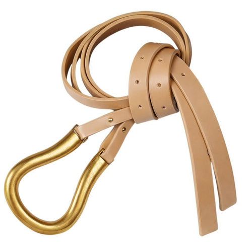 REVOLVE Loop Belt in Beige