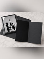 CHANEL Black & White Branded Photo Print with Lipstick Motif
