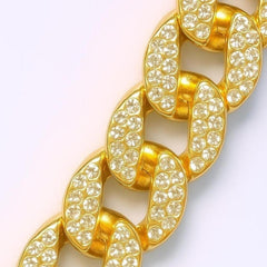 Gold Heart Necklace - Sable & Red