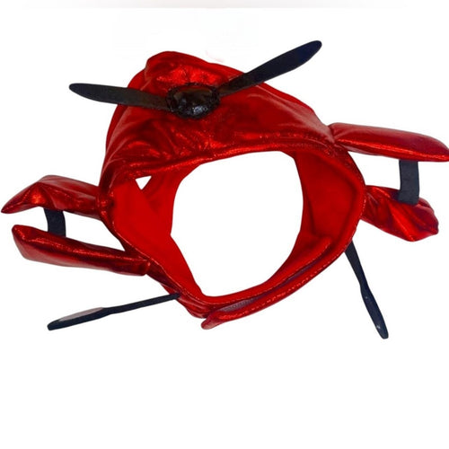 HYDE and EEK Boutique NWT Cat Biplane Headpiece OSFA Red and Black • Costume - Sable & Red