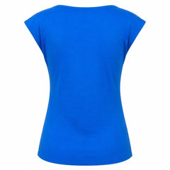 Juicy Couture Sport Juicy Is Killin’ It Blue Top Size M - Sable & Red