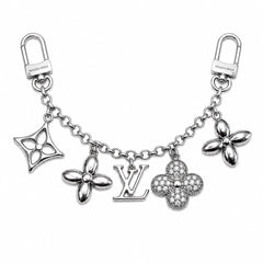 Louis Vuitton Spring Street Chain Bag Charm in Silver with Gold Accent - Sable & Red