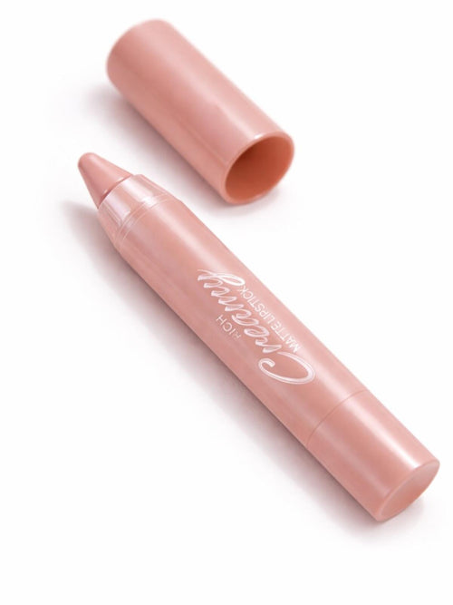 Nude Velvet Matte Lipstick Pencil Waterproof Long Lasting - Sable & Red