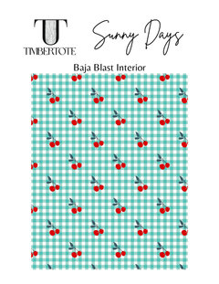Sunny Days - Baja Blast - Sable & Red