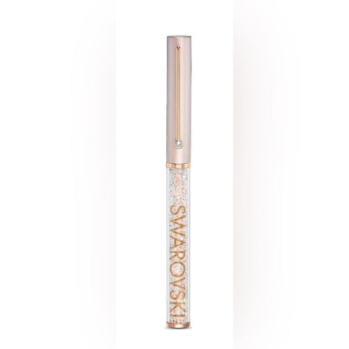 Swarovski Crystal Pen Black Ink Ballpoint Sparkling REAL Authentic Crystals - Sable & Red