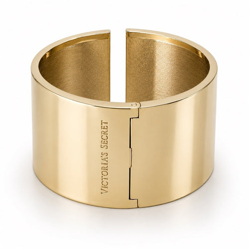 Victoria’s Secret Scandalous Crystal Pyramid Gold-tone Cuff Bracelet - Sable & Red